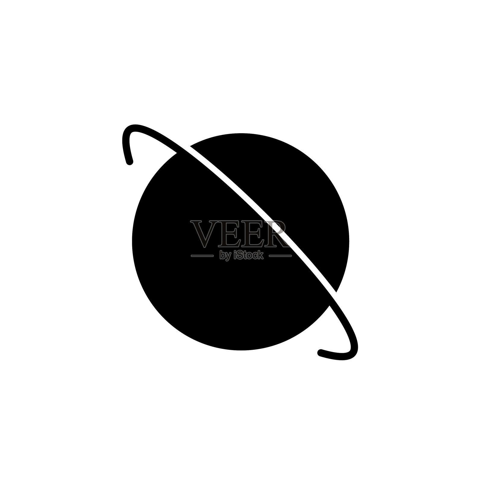 平面字形球体图标符号标志标志模板图标素材