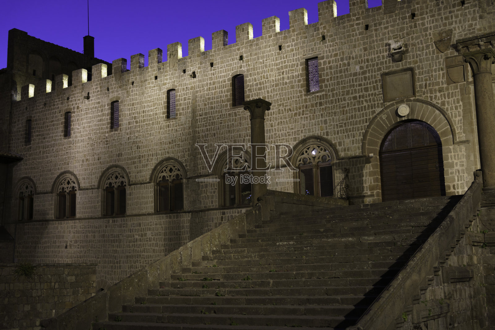 维特博，意大利拉齐奥的历史名城照片摄影图片