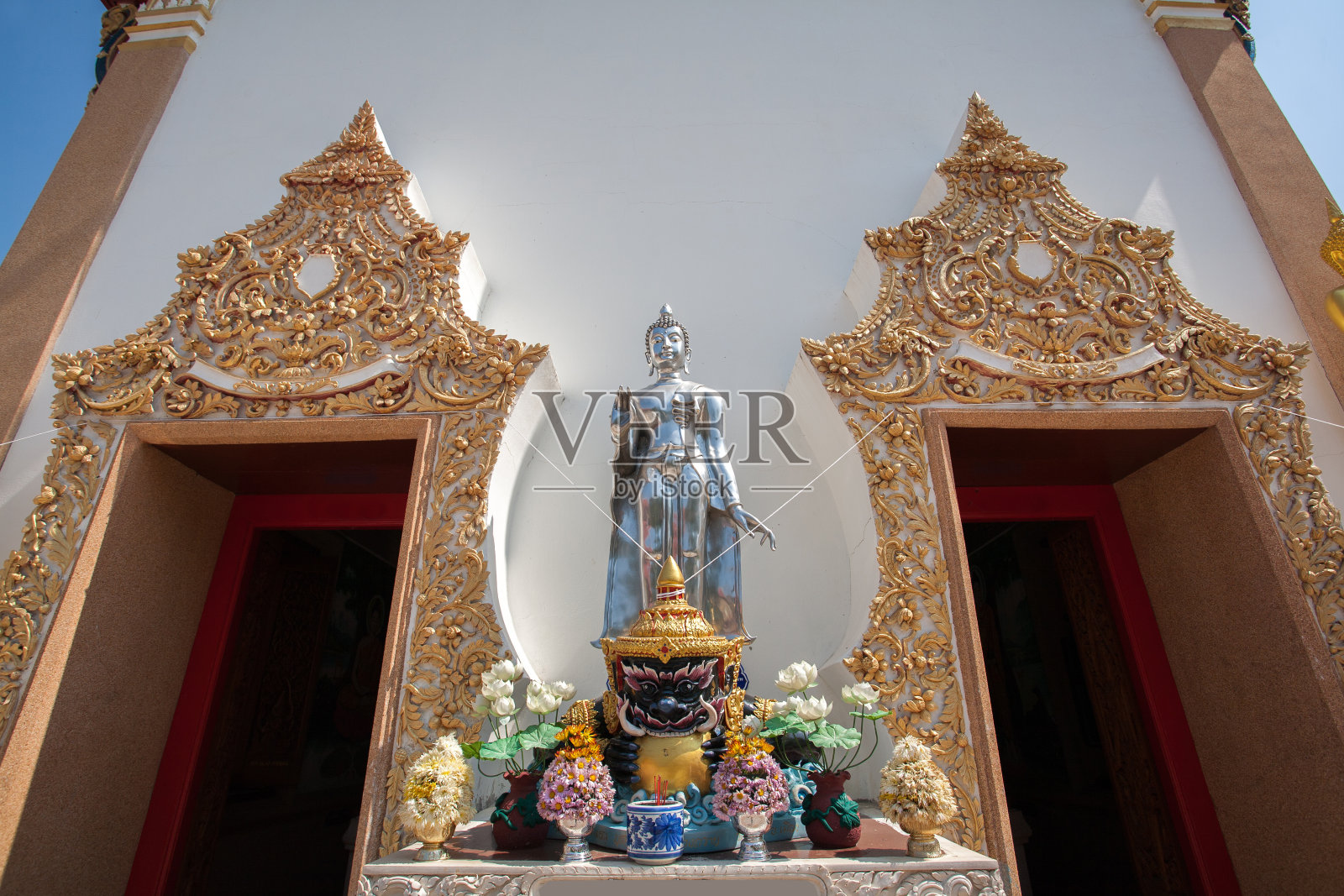 Wat Phra Phut Saiyat寺庙照片摄影图片