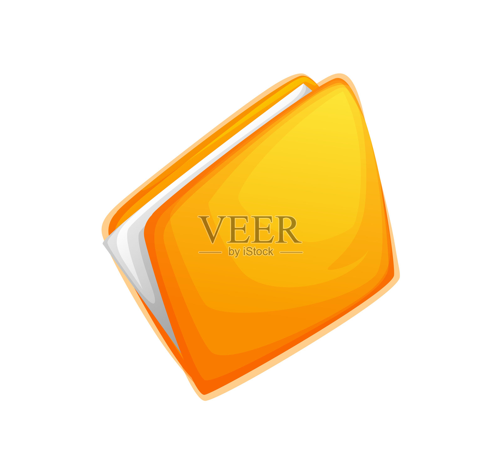 美丽的彩色文件图标素材