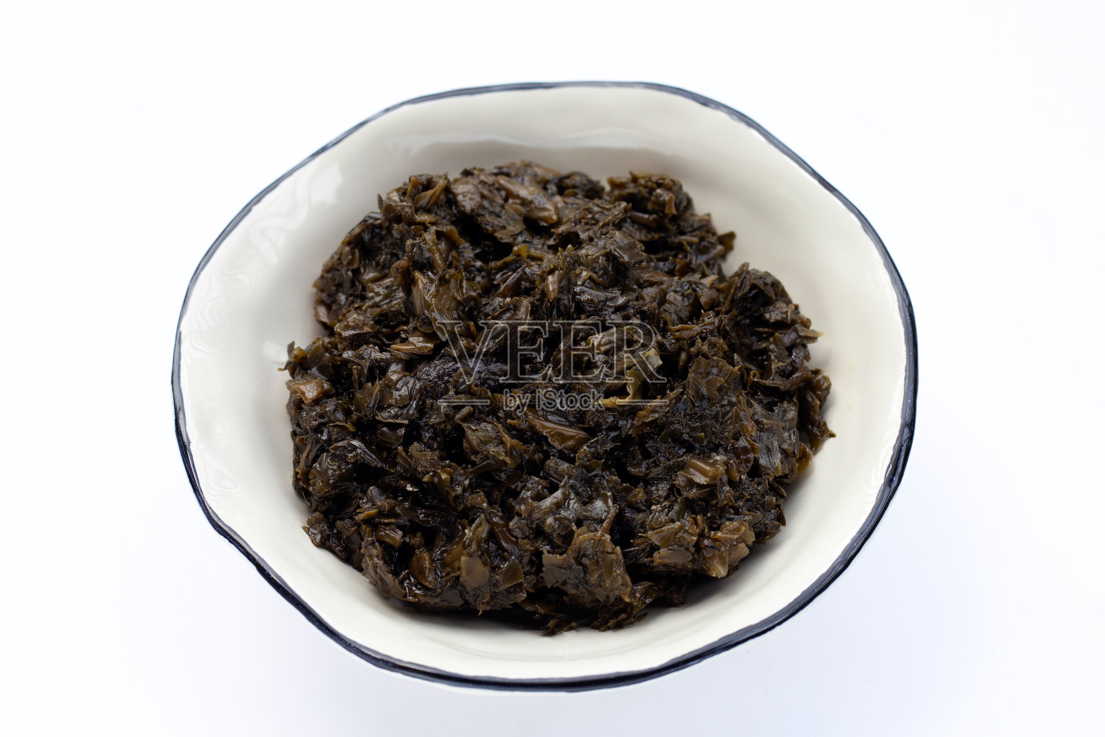 橄榄腌绿芥末配蘑菇照片摄影图片