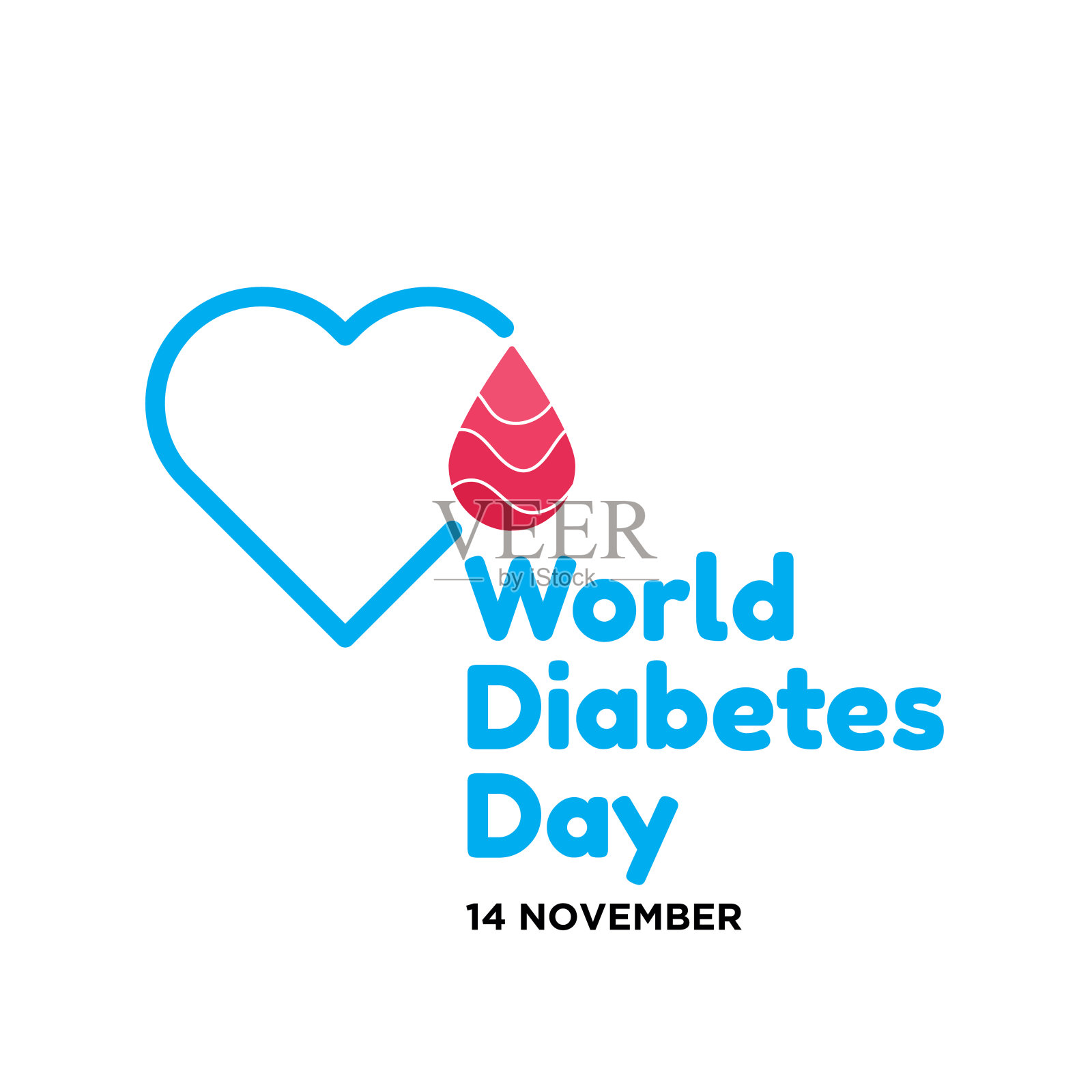 世界糖尿病日矢量图像设计插图股票插图插画图片素材