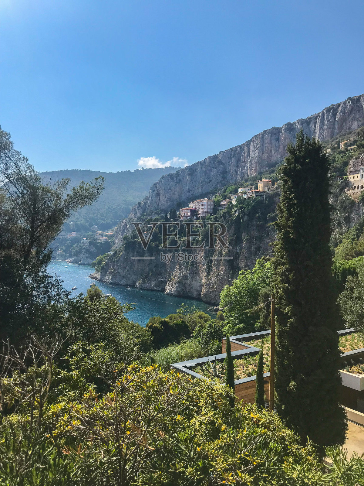 法国南部达伊尔海角马拉海滩的风景照片摄影图片
