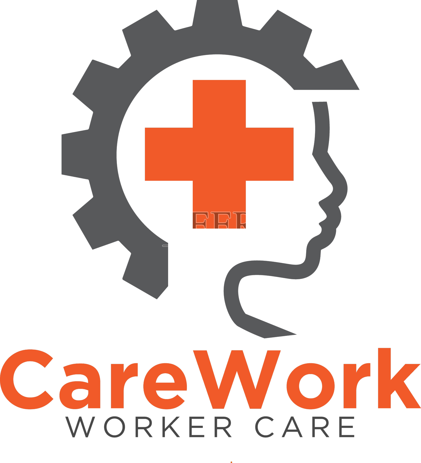 护理工作者标志设计为健康和医疗设计元素图片