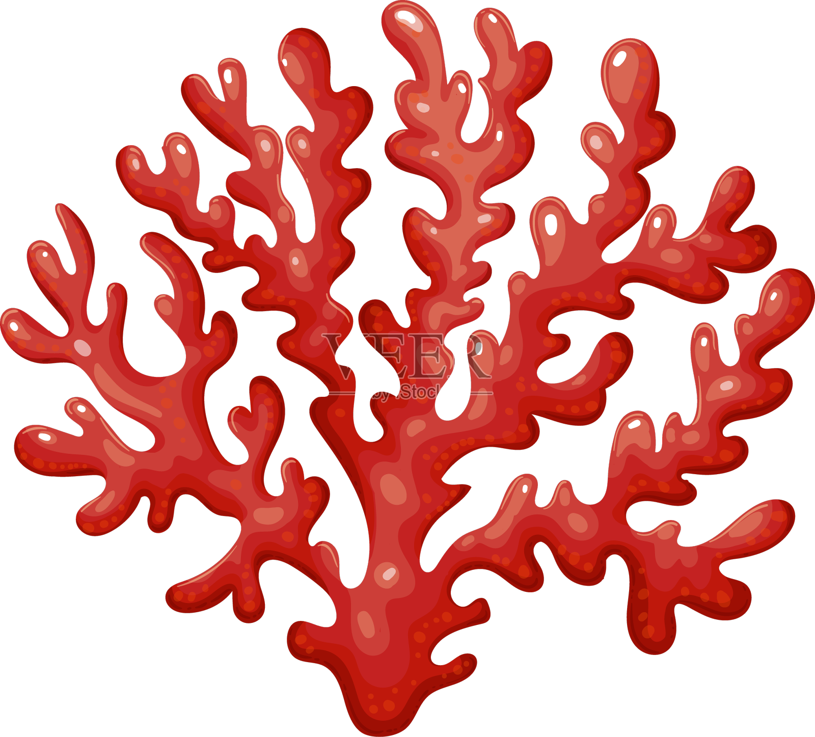 红珊瑚设计元素图片