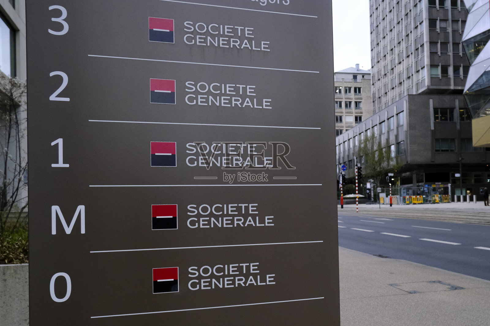 一家法国兴业银行分行照片摄影图片