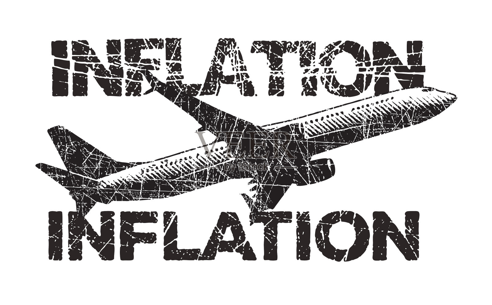 增加航空公司的价格插画图片素材