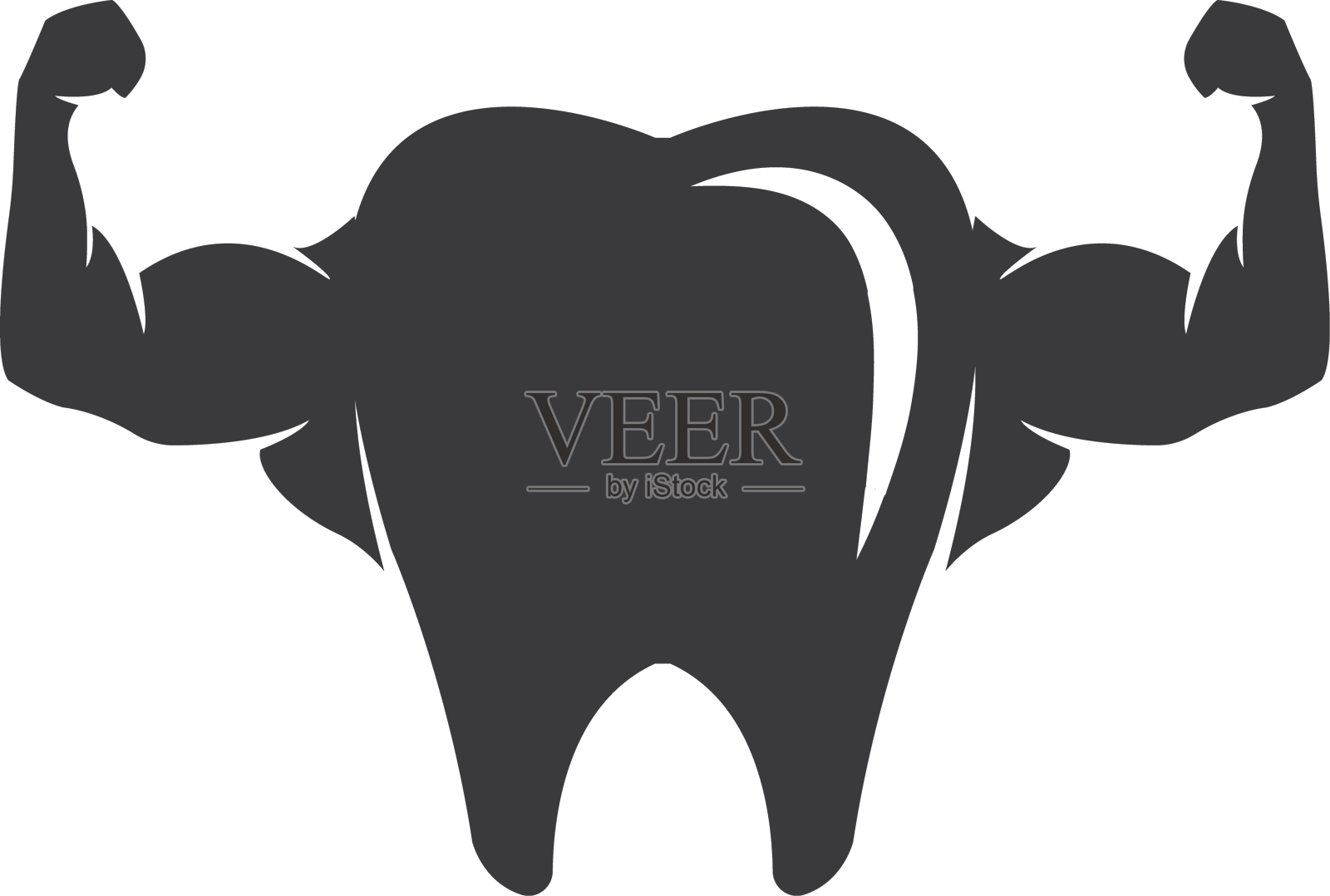 牙科标志模板设计元素图片