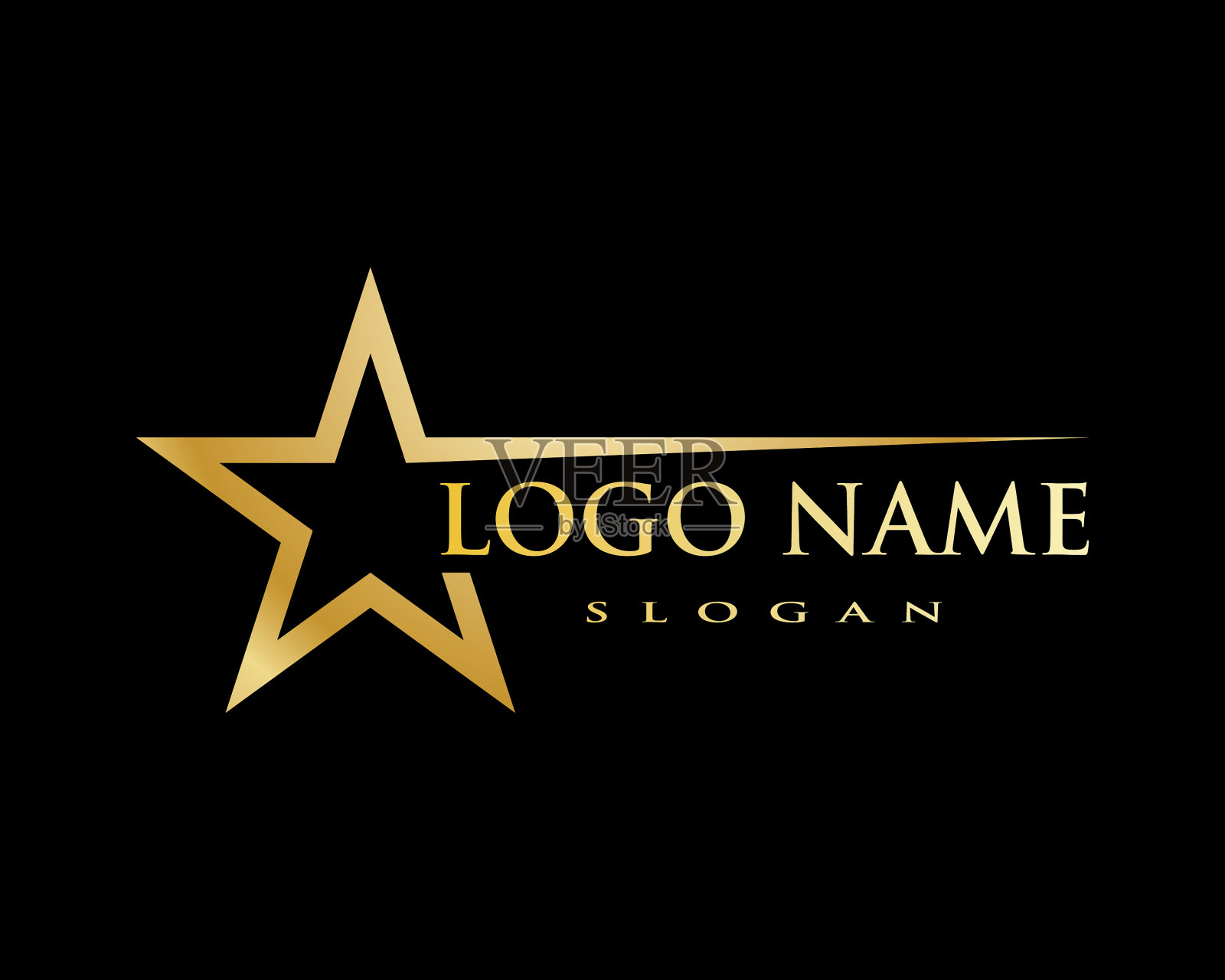 星标志模板插画图片素材