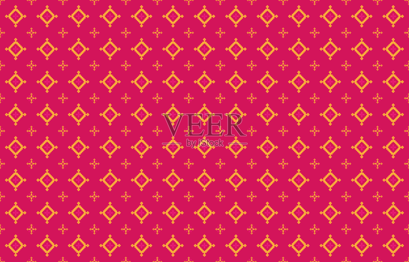 抽象几何图案和部落图案，运用当地的织物图案设计，设计灵感来源于土著部落。几何矢量图插画图片素材