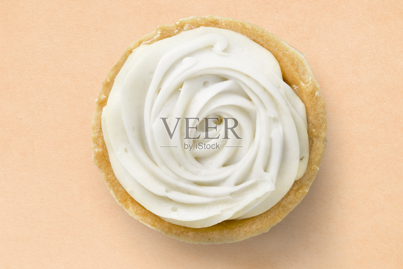 米色背景蛋糕照片摄影图片