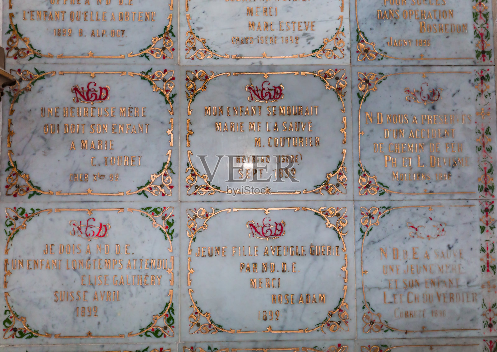 法国雪堡圣母教堂照片摄影图片