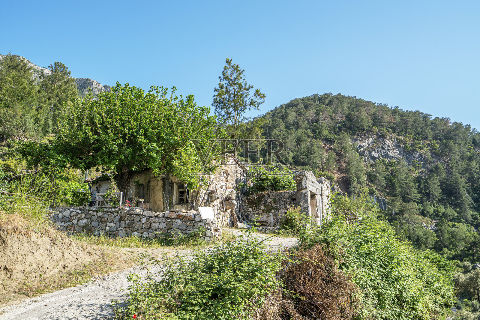 利西亚之路，徒步旅行的绝佳体验照片摄影图片