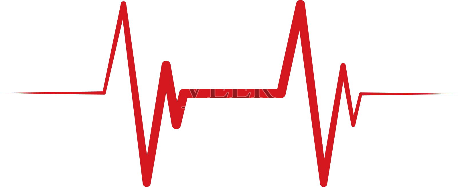 脉冲线预展设计元素图片