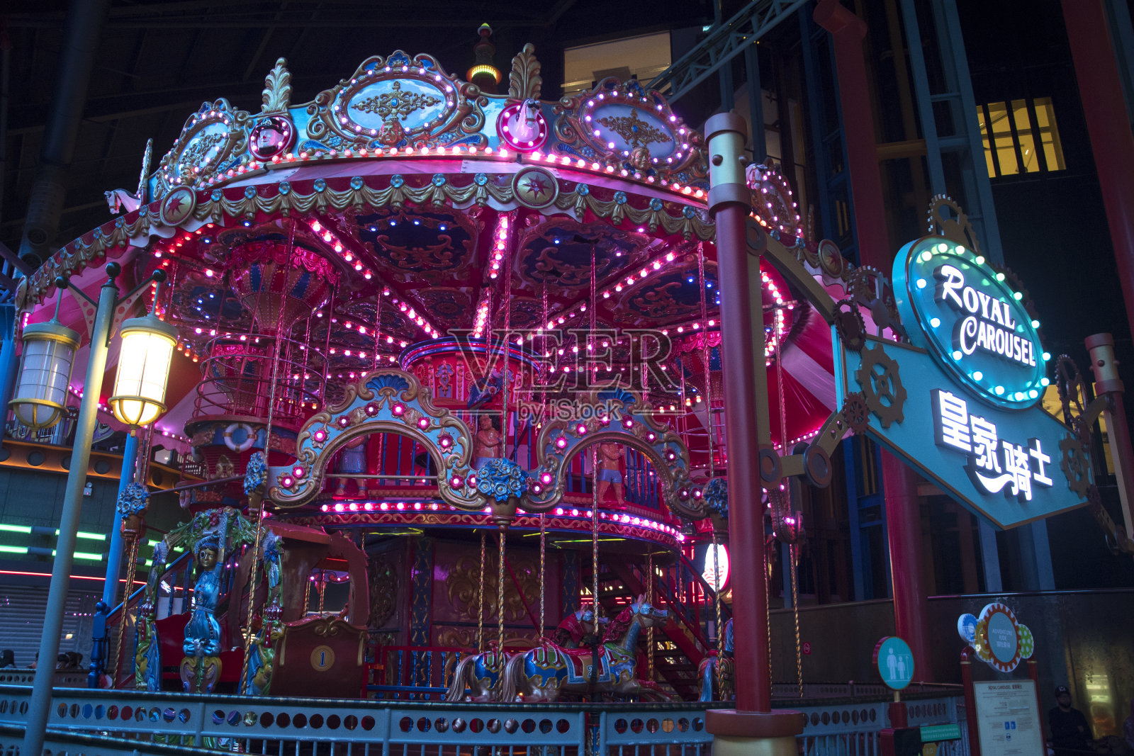 云顶名胜世界室内主题公园照片摄影图片