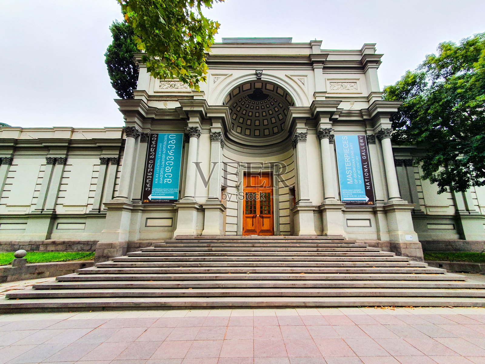 第比利斯美术馆或国家美术馆照片摄影图片