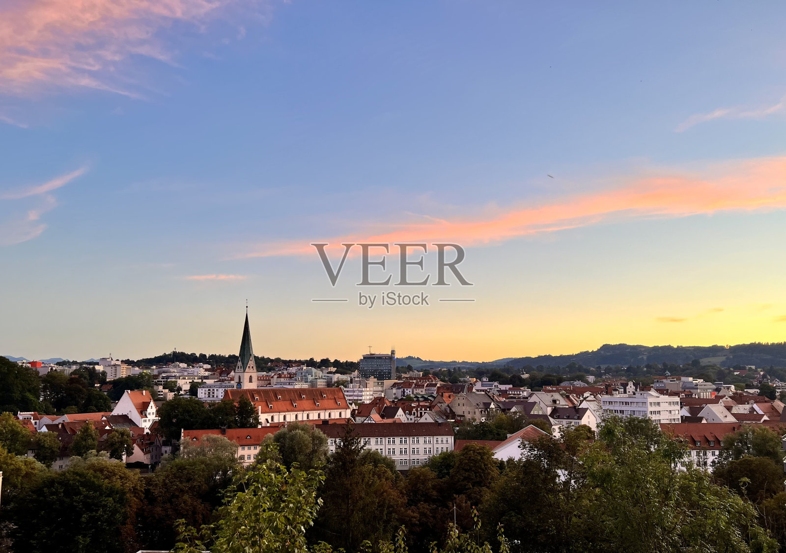 肯普顿的夕阳照片摄影图片