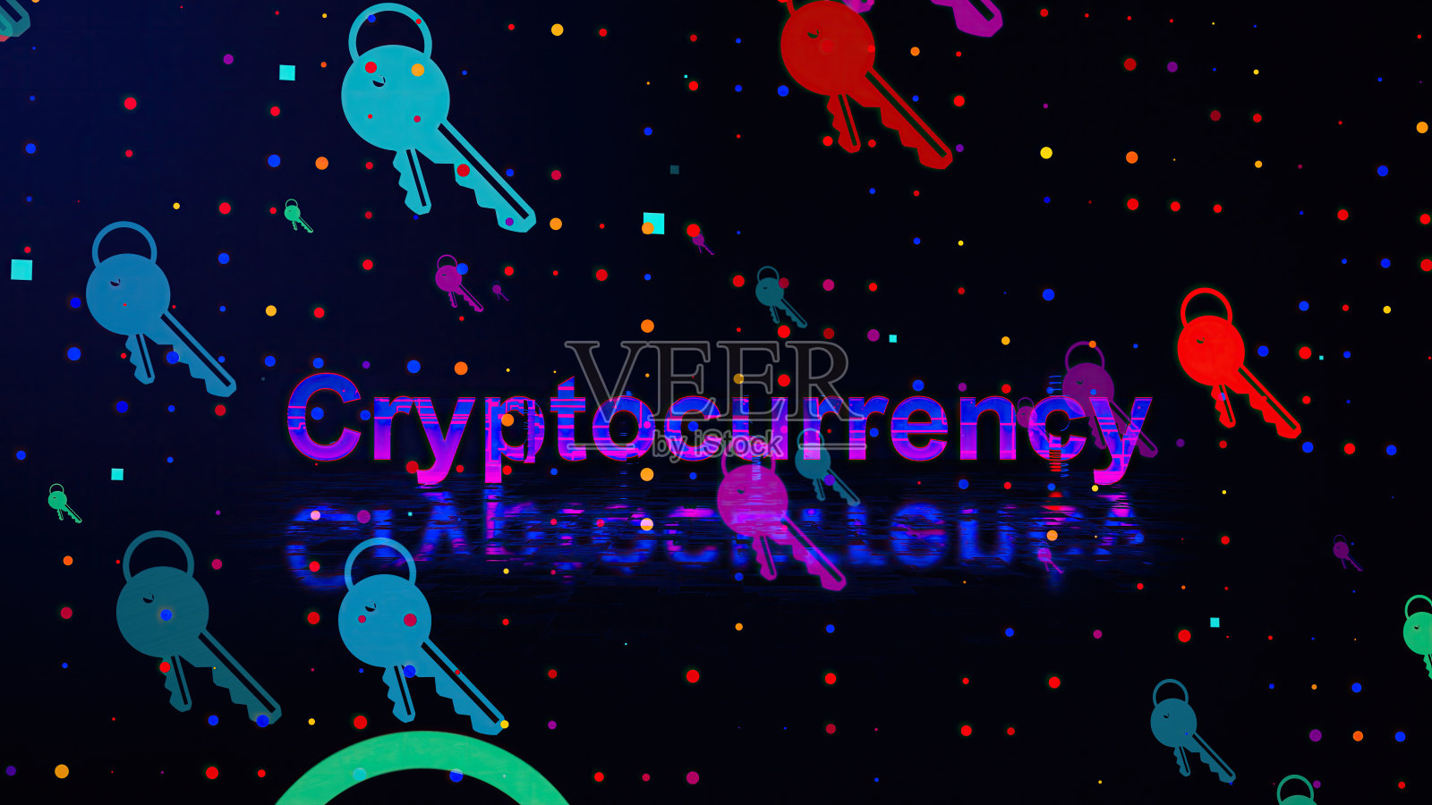 加密货币故障背景照片摄影图片