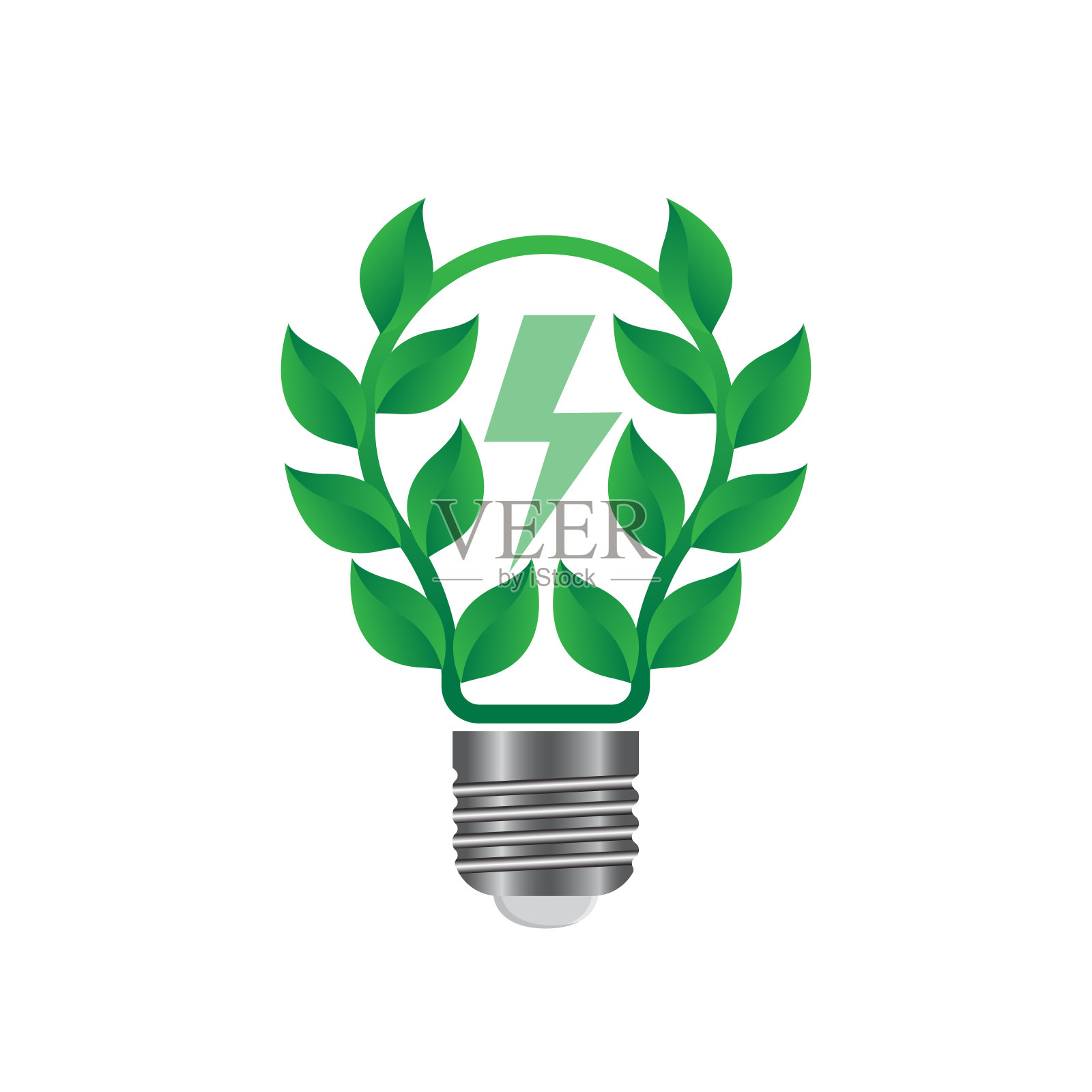 生态能源插画图片素材