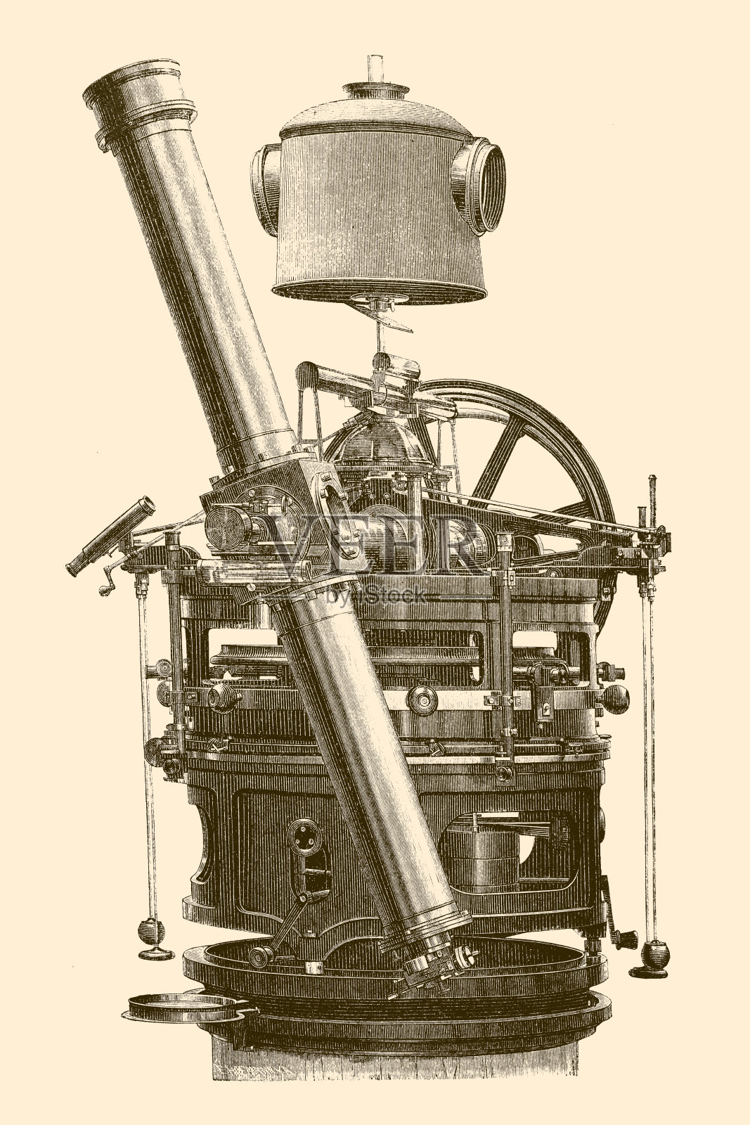 斯特拉斯堡天文台的纬度插画图片素材