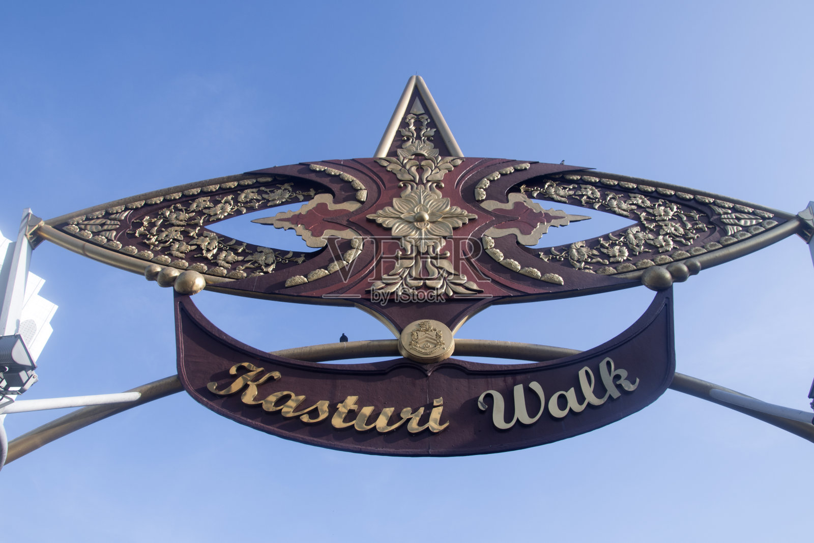 Kasturi步行市场入口照片摄影图片