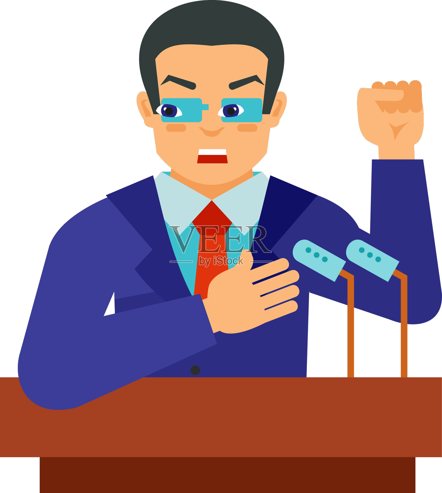 竞选标志设计元素图片