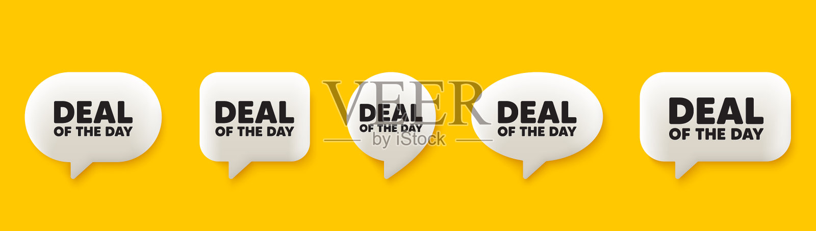 当日交易标签特价价格标志3d设计模板素材