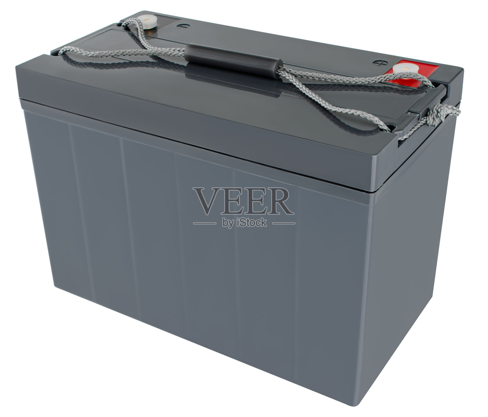 工业凝胶电池，绝缘在白色背景上照片摄影图片