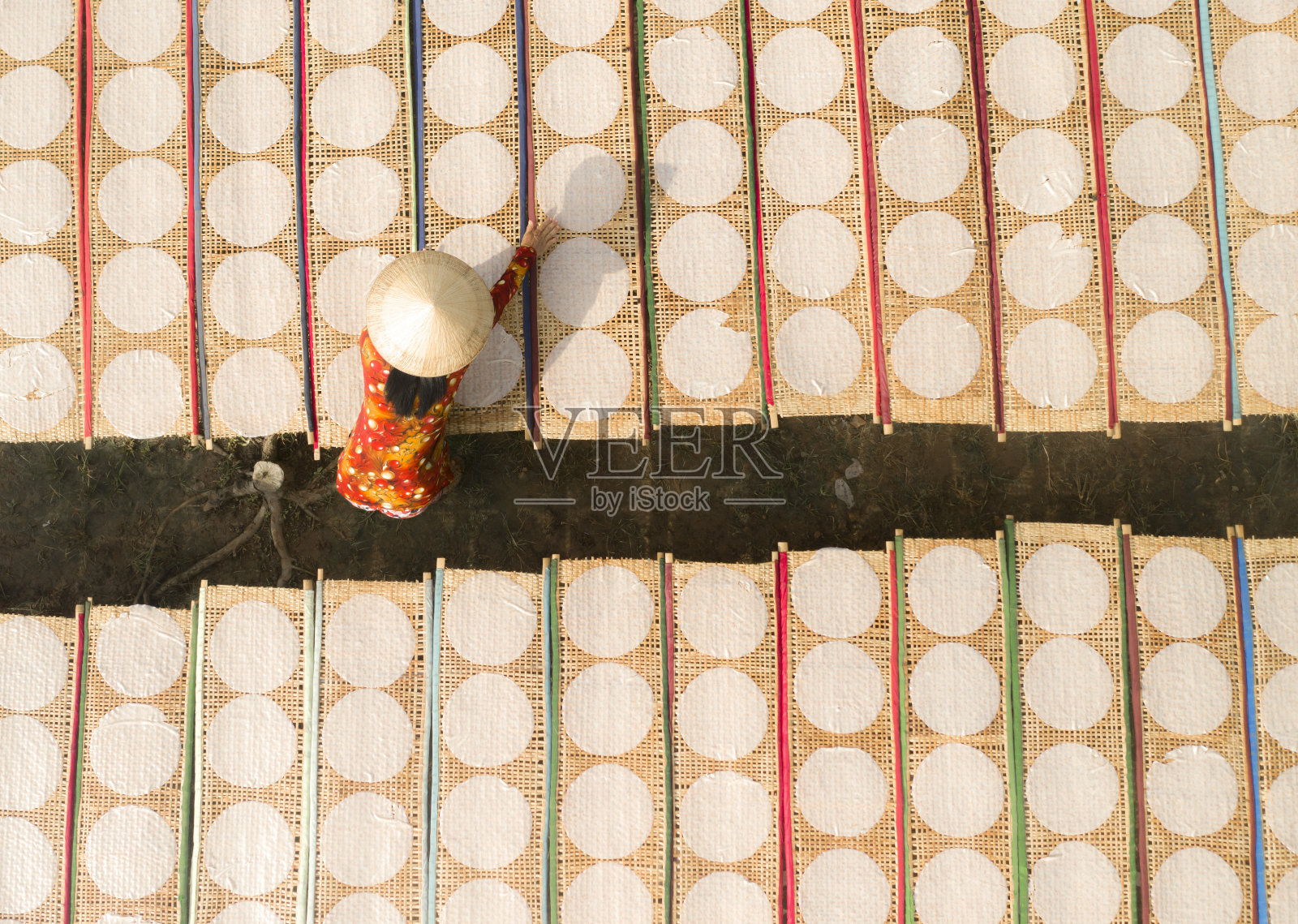 本特里米纸制作村照片摄影图片