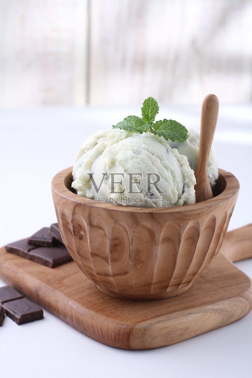 奶油勺照片摄影图片