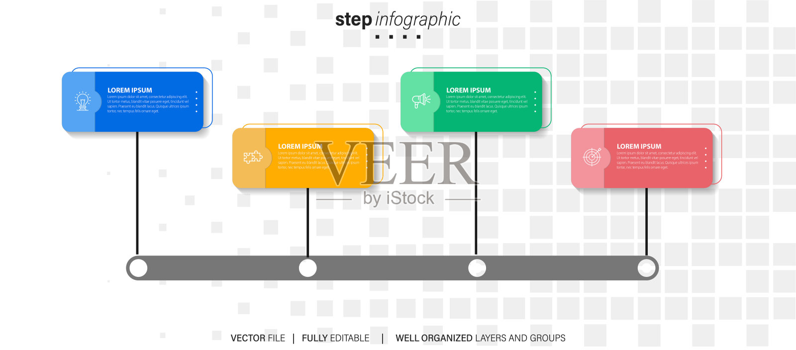 矢量业务信息图模板插画图片素材