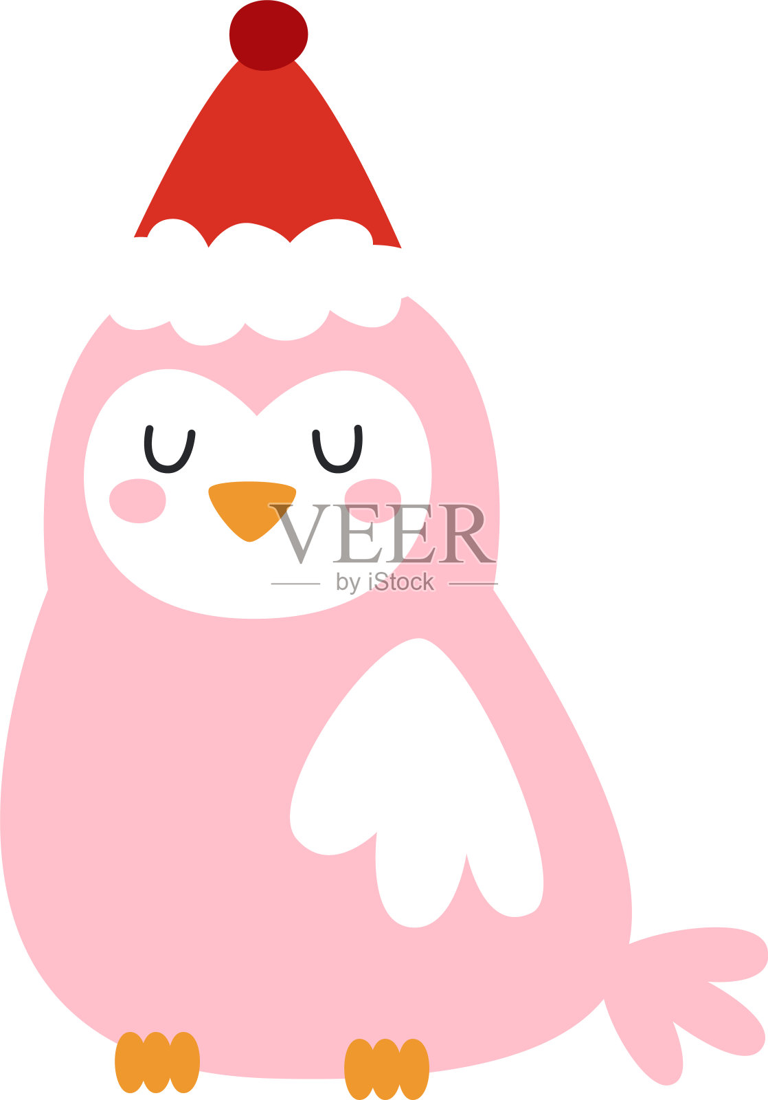 505元素卡通可爱动物冬季活动插画图片素材