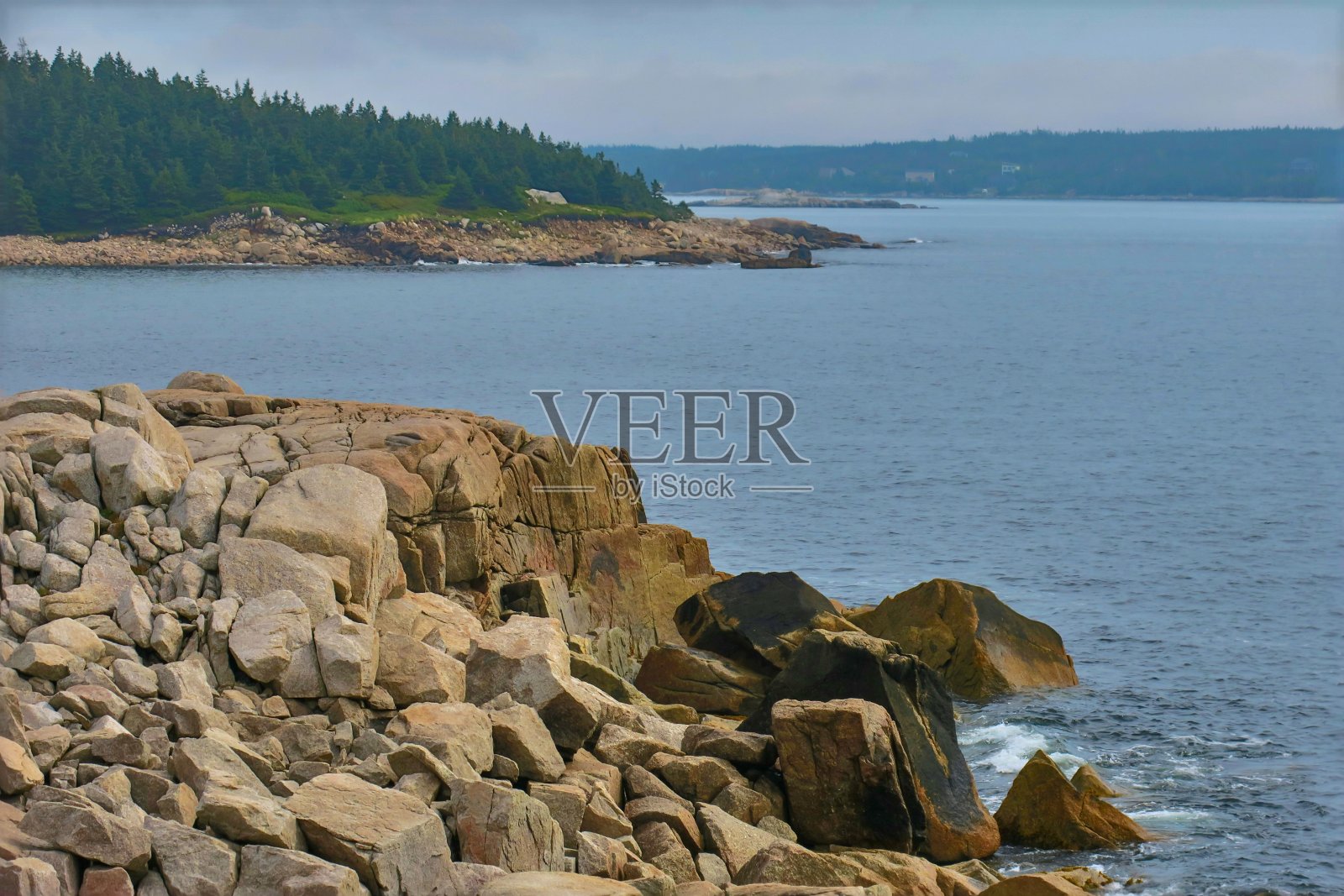 宁静的大西洋海岸照片摄影图片