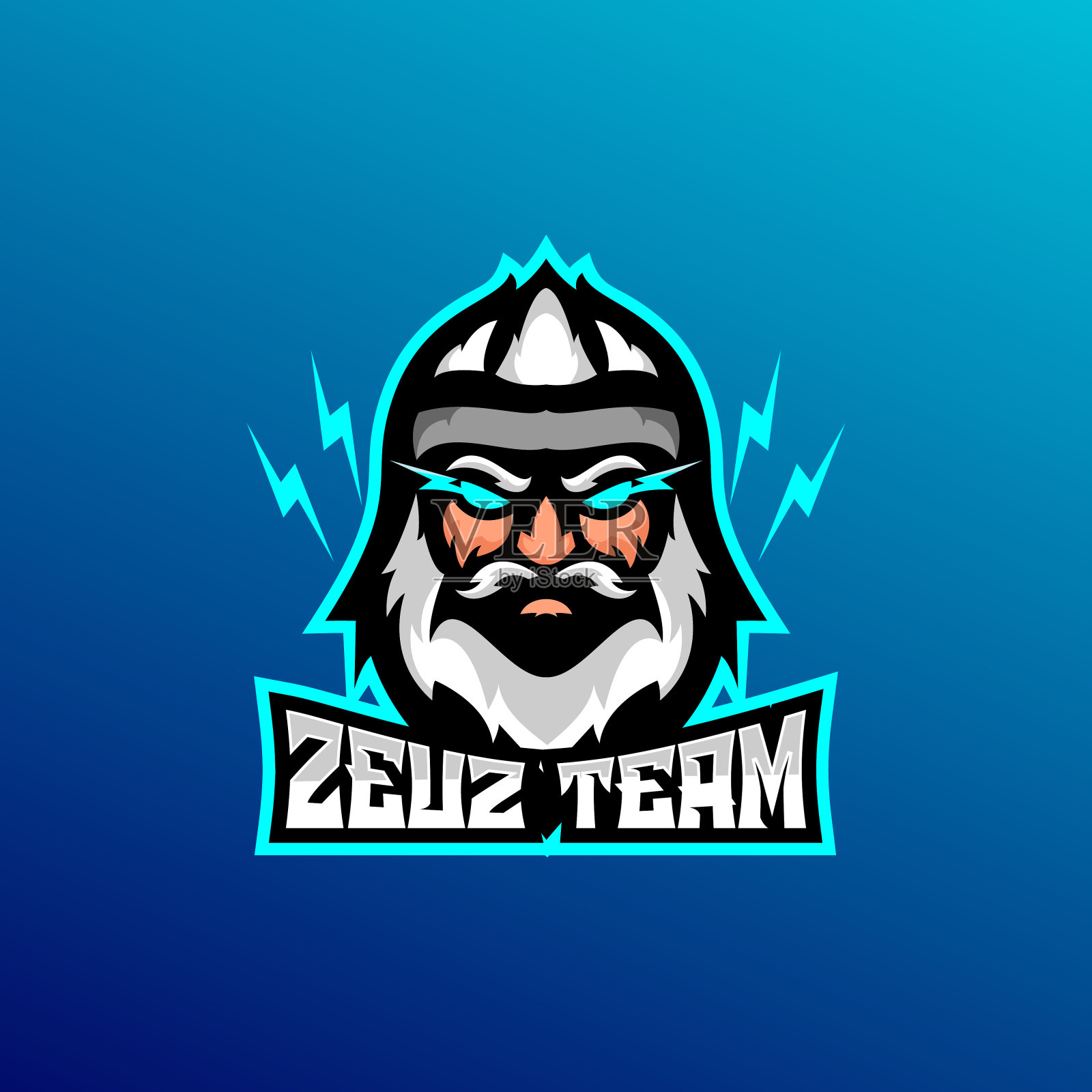 Zeuz团队游戏电竞设计插画图片素材