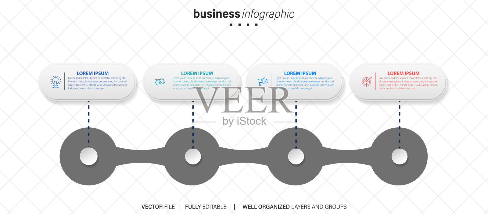 信息图元素数据可视化向量插画图片素材