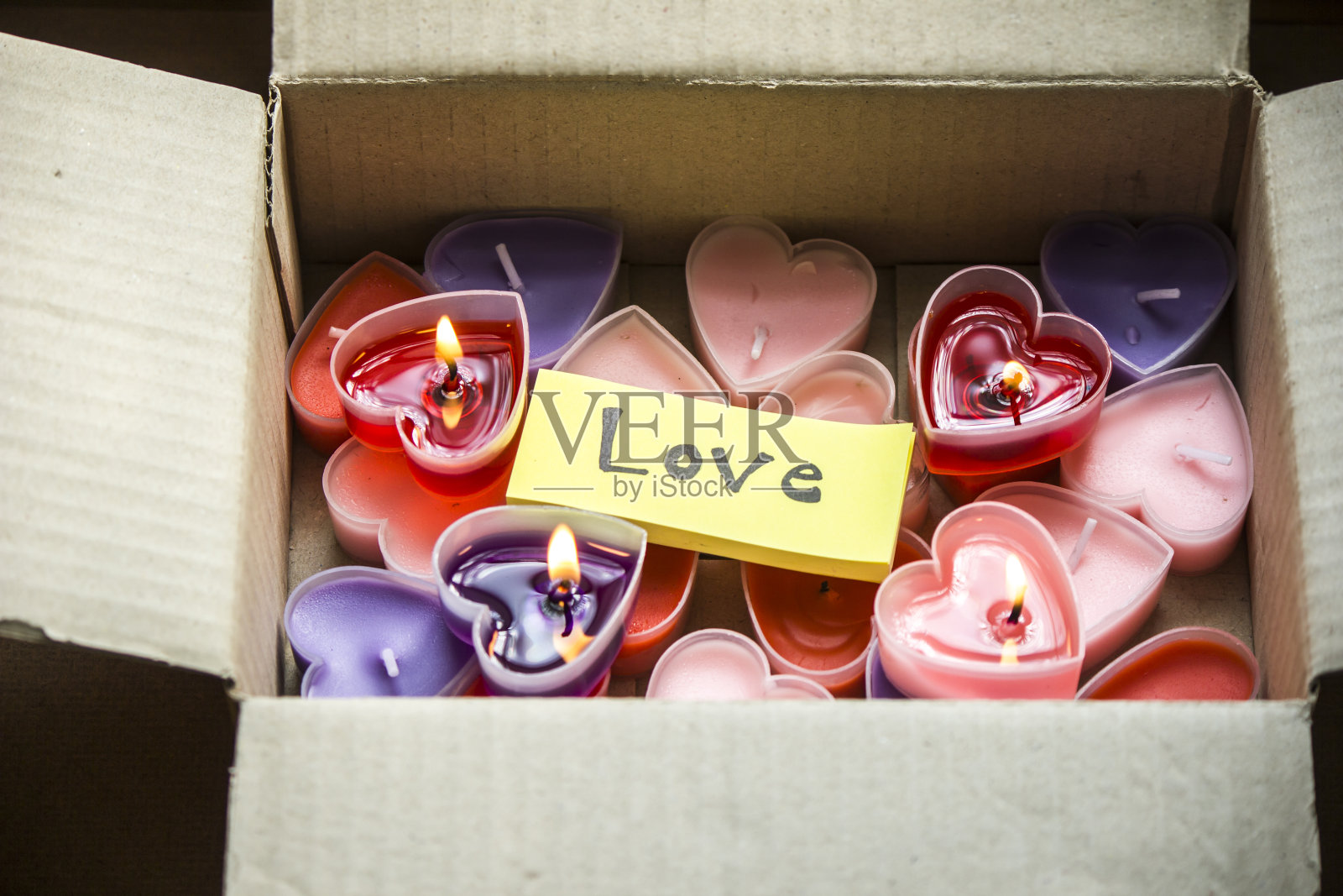 爱的蜡烛照片摄影图片