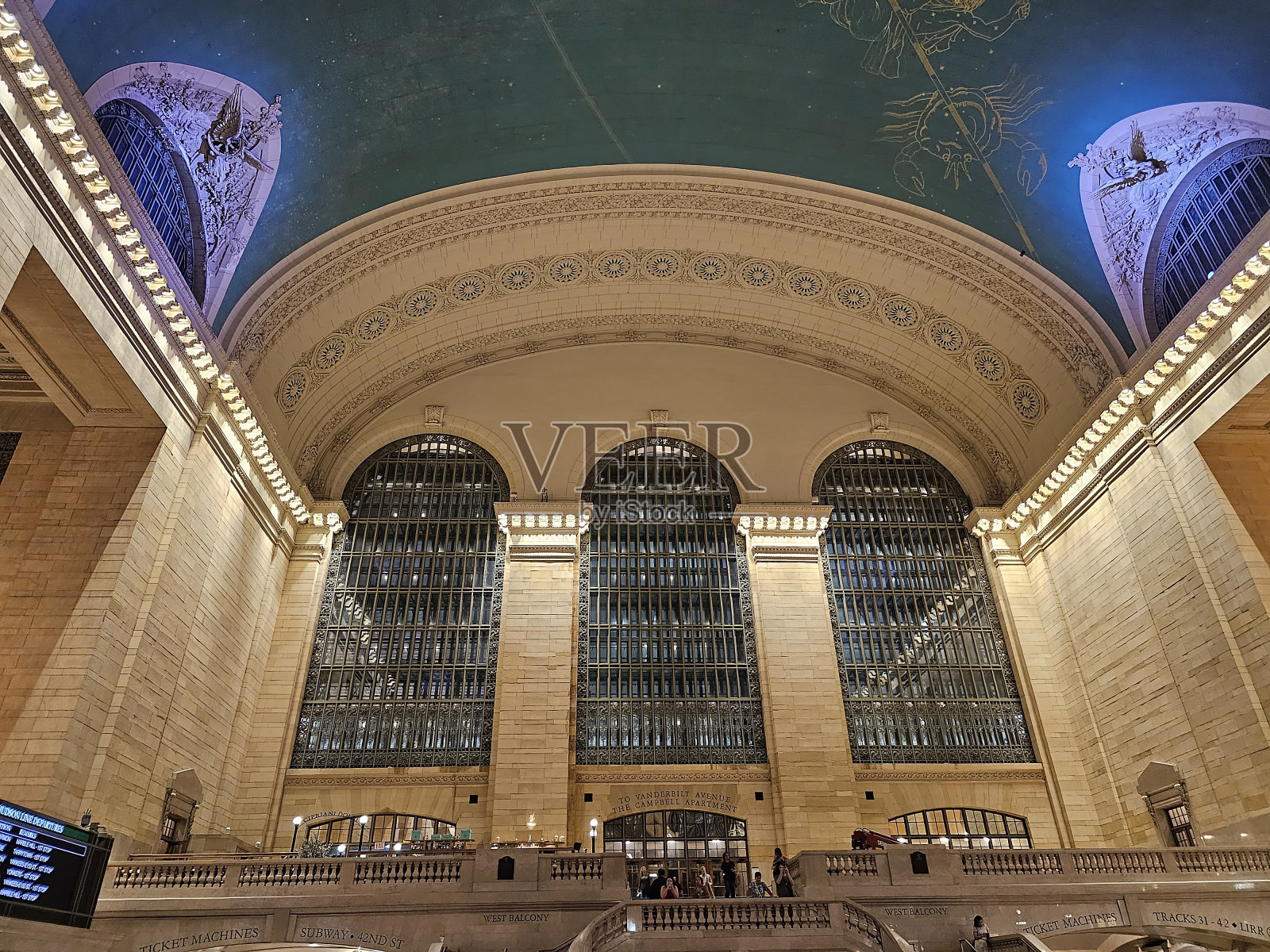 纽约曼哈顿中央车站终点站照片摄影图片