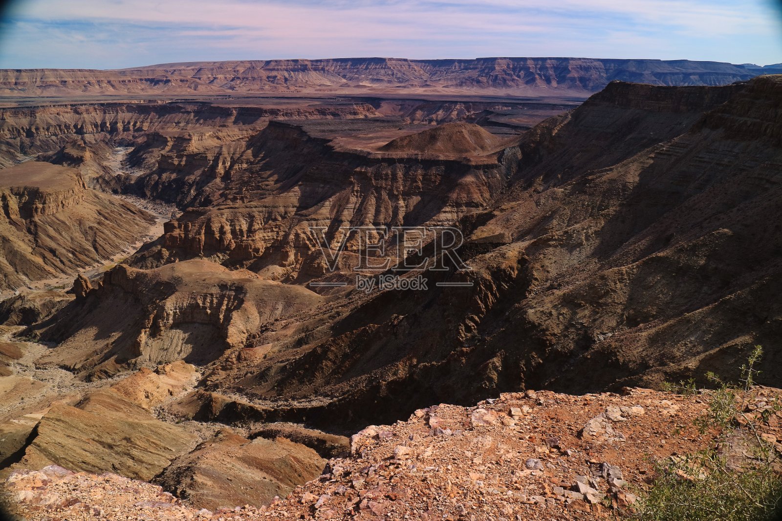纳米比亚鱼河峡谷照片摄影图片