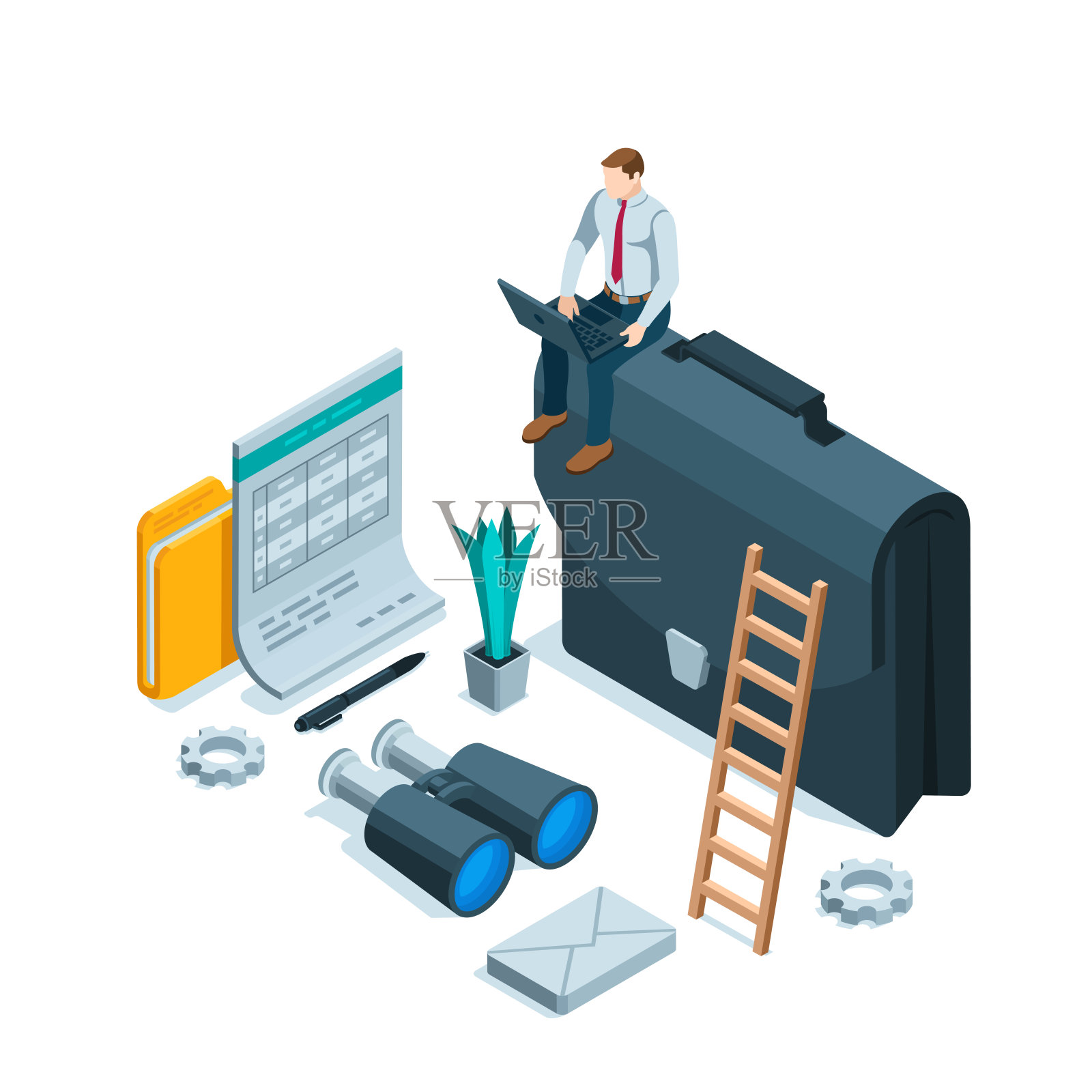 处理文档插画图片素材