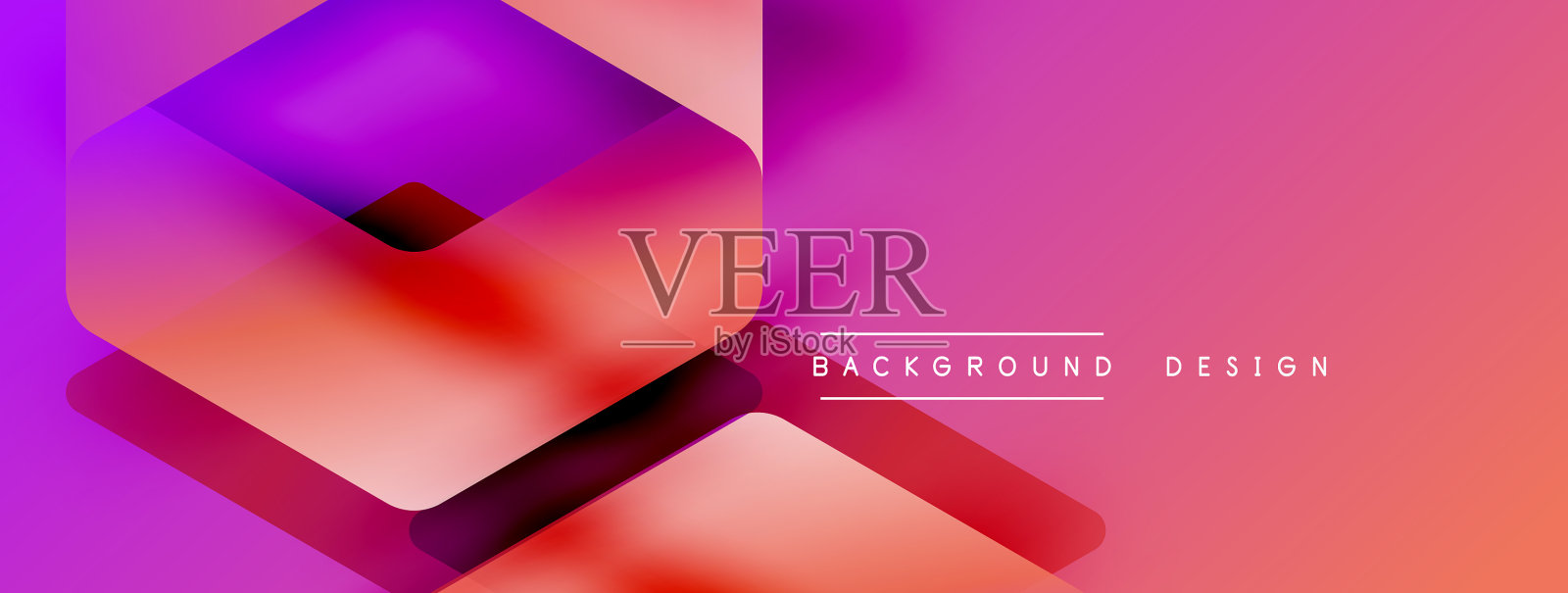 具有阵列特征的高能几何背景插画图片素材