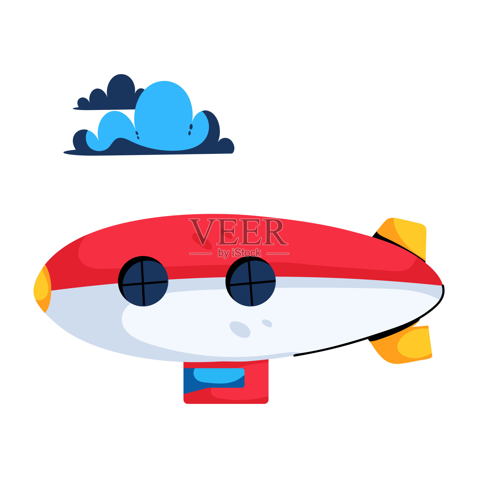 航空器插画图片素材