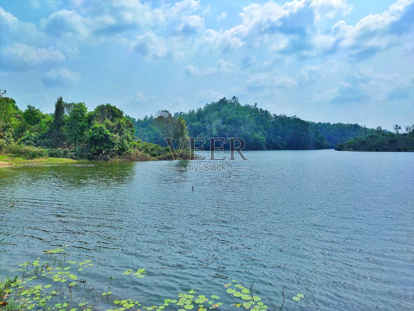 美丽的湖照片摄影图片