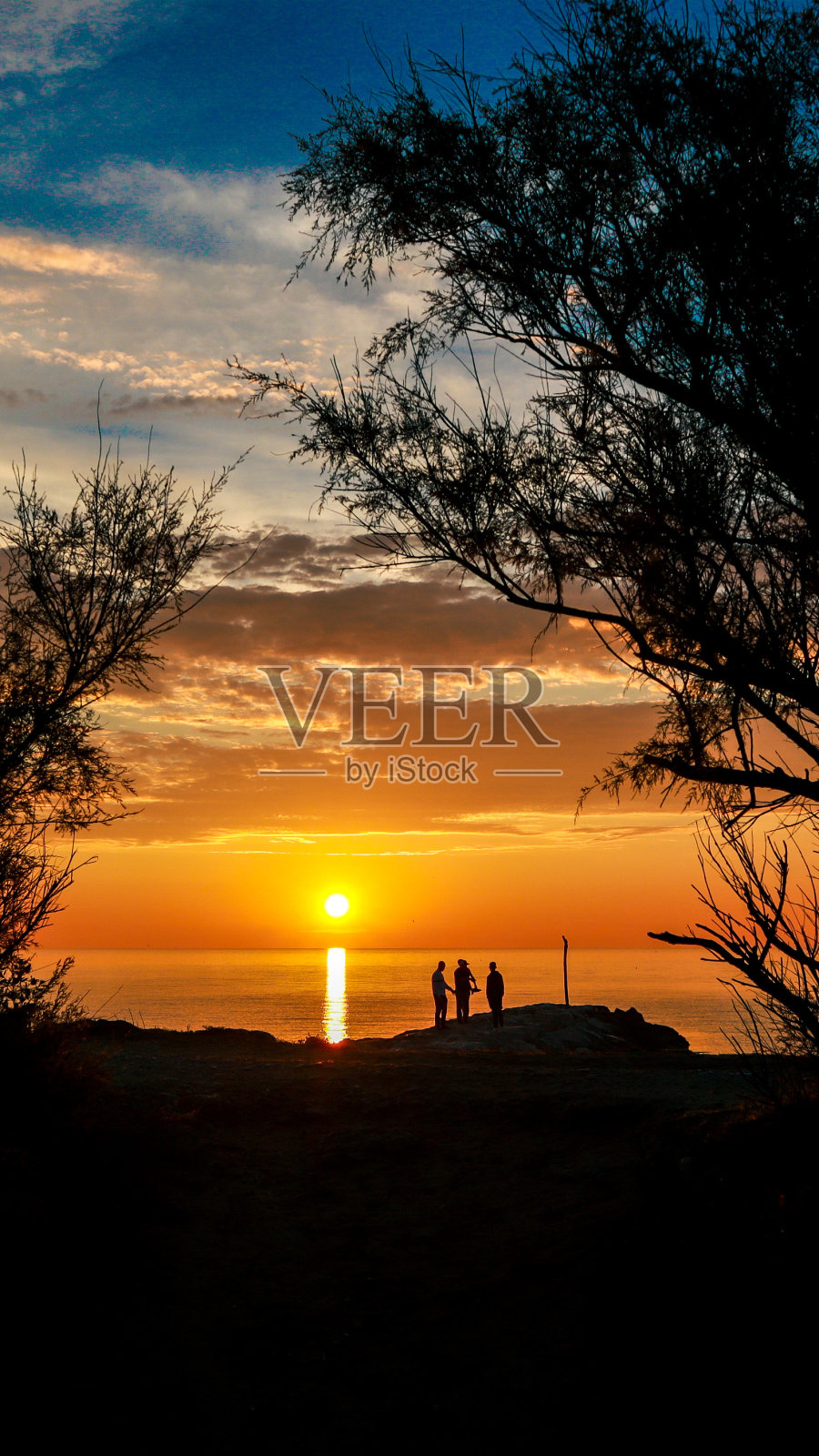 意大利的日出照片摄影图片