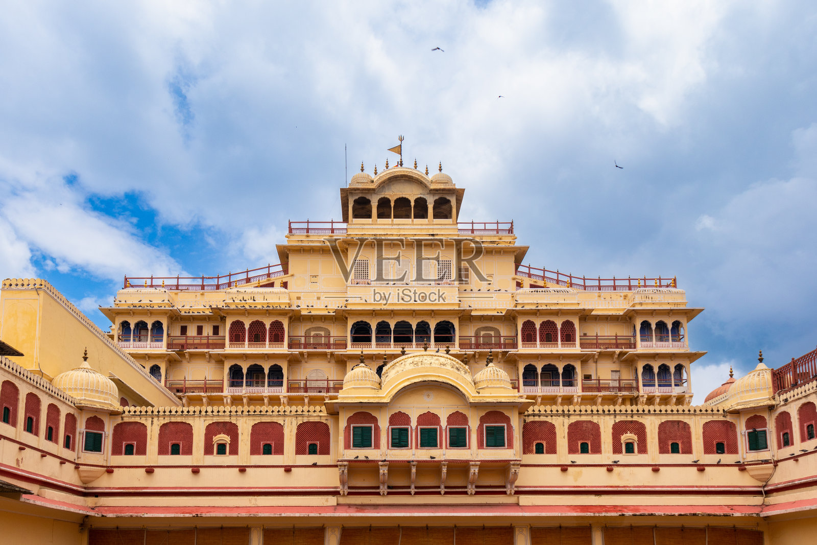 钱德拉泰姬陵，城市宫殿，斋浦尔，拉贾斯坦邦照片摄影图片