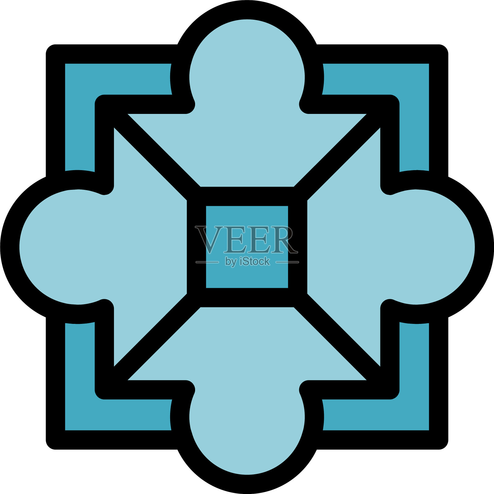 钻电视安装图标平图标素材