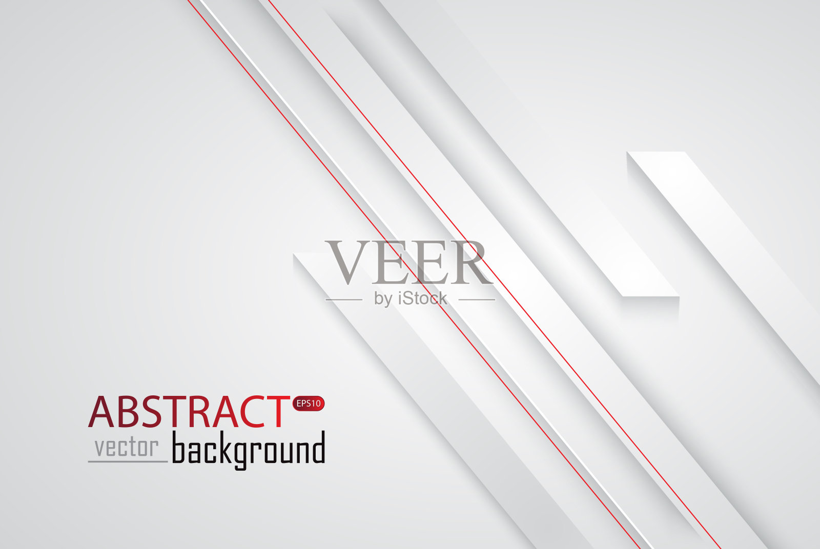 白色和灰色背景矢量重叠维度插画图片素材