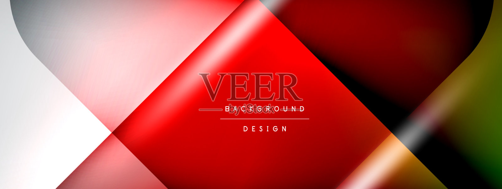 抽象线条背景发光插画图片素材