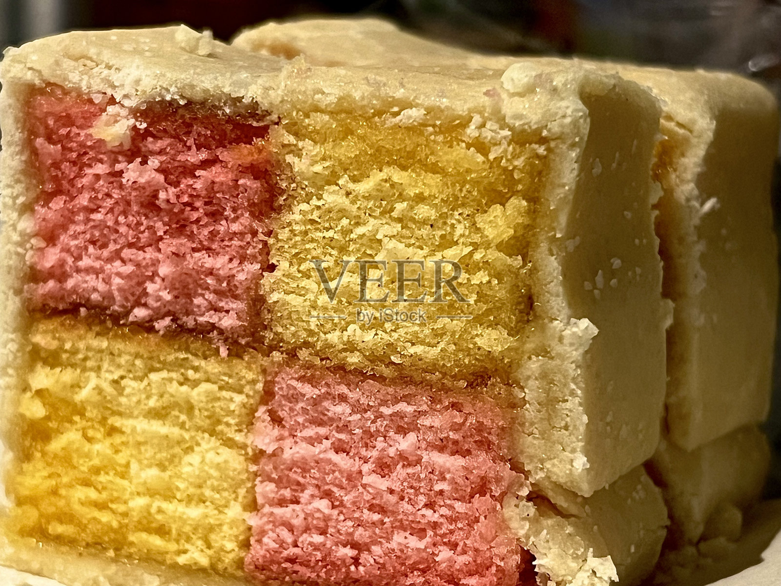 巴顿堡蛋糕的特写照片摄影图片