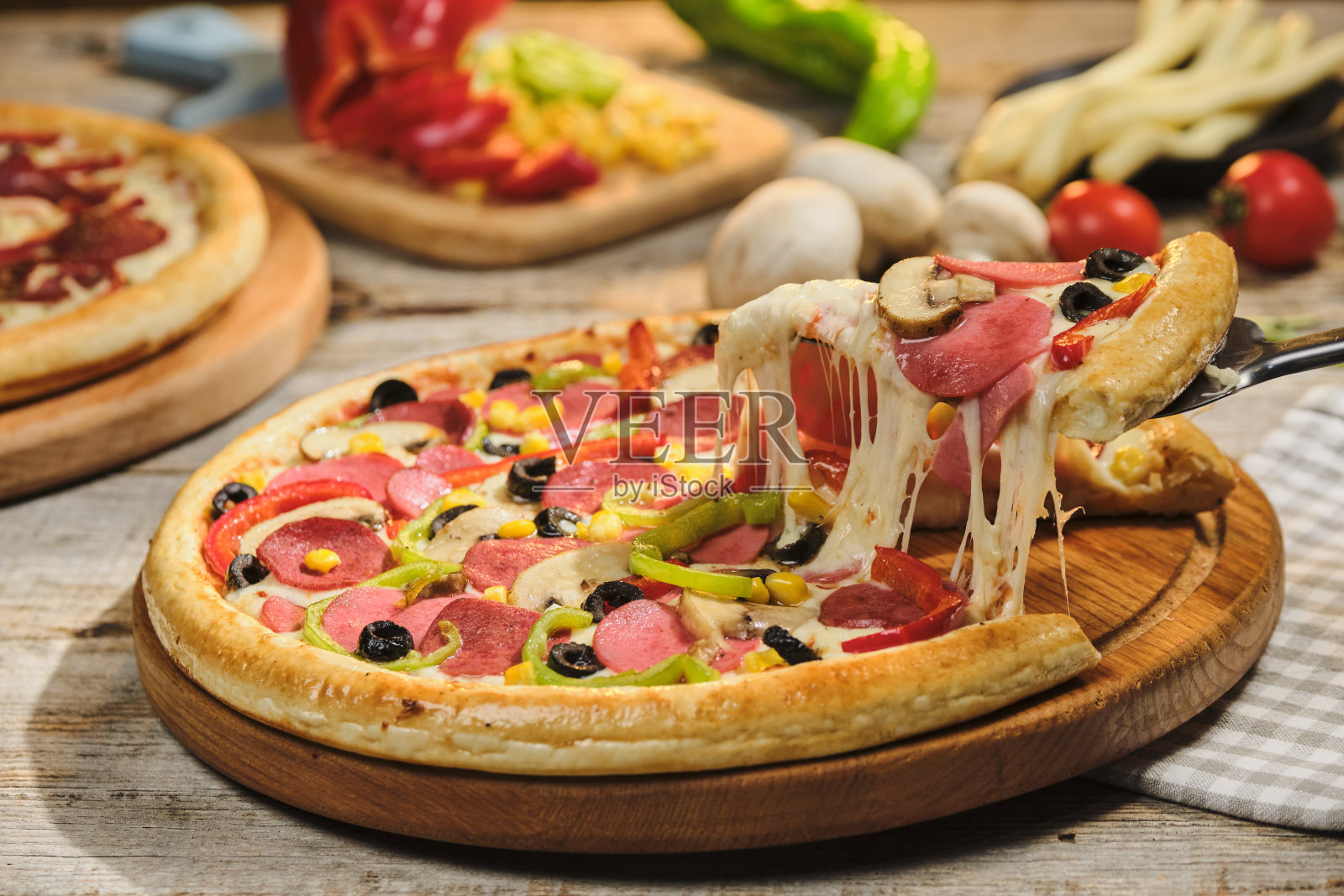 披萨baxkground照片摄影图片