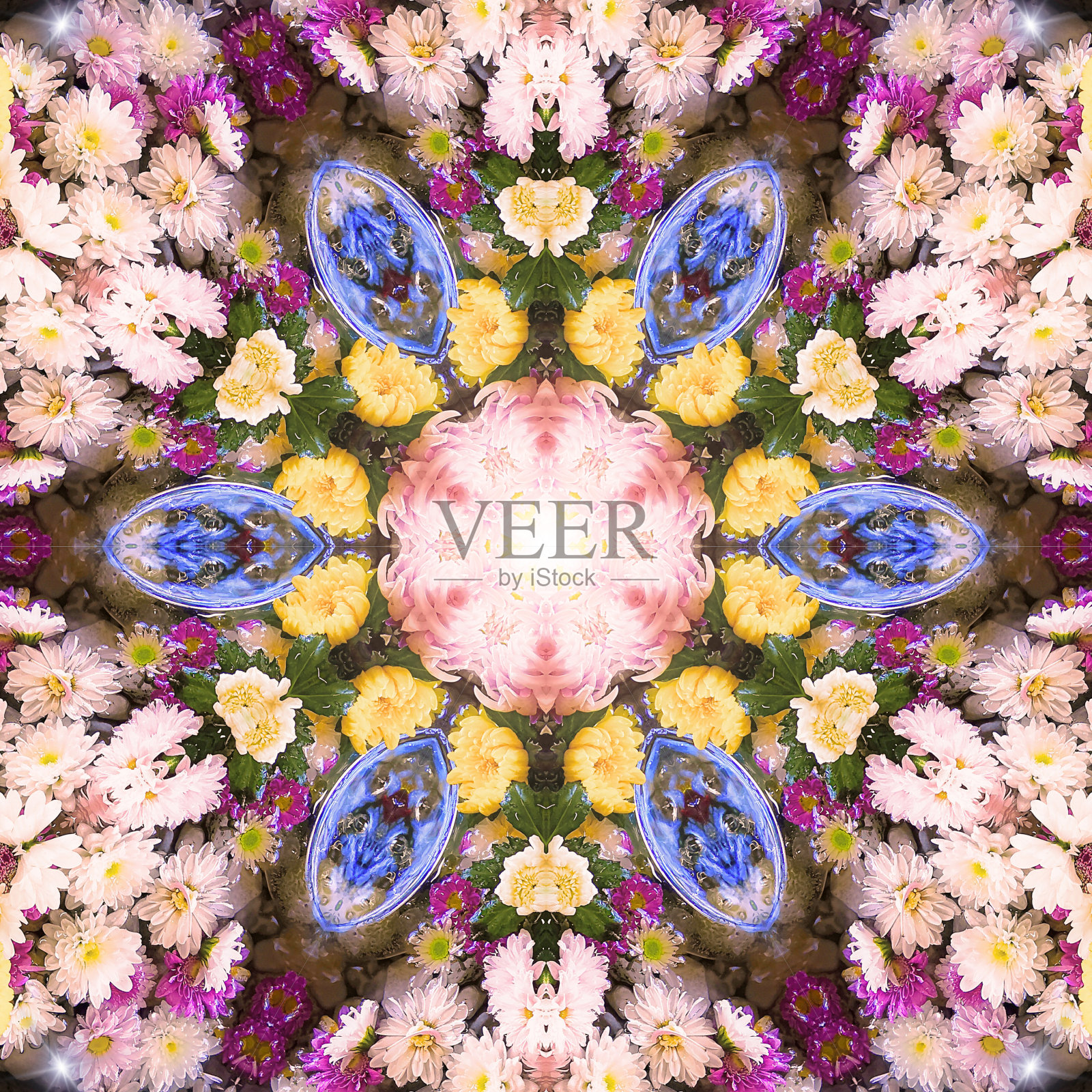 花万花筒照片摄影图片